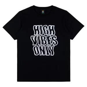 High Vibes Cloud Nine Black Graphic Tee