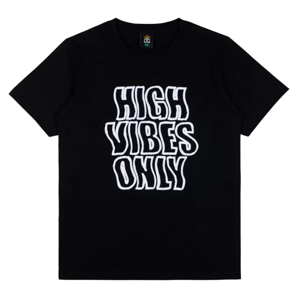 High Vibes Cloud Nine Black Graphic Tee