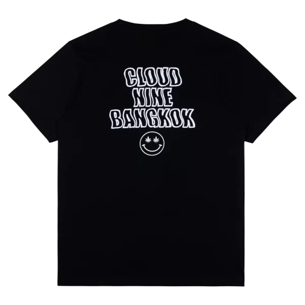 High Vibes Cloud Nine Black Graphic Tee - Image 2