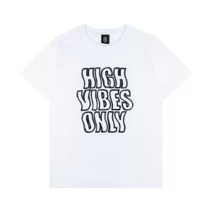 High Vibes Cloud Nine White Graphic Tee