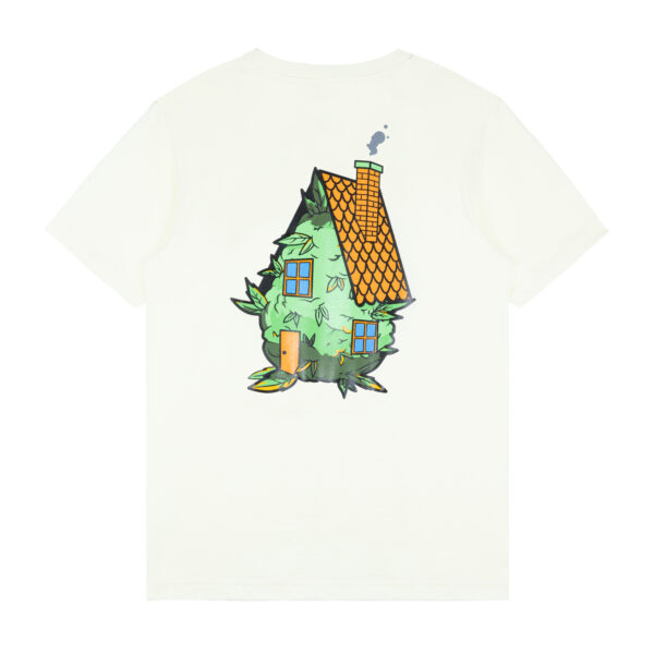 Kush House White Graphic Tee - Image 2