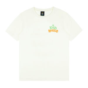 Kush House White Graphic Tee