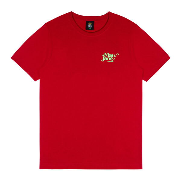 Pinup Girl Mary Jane Red Graphic Tee