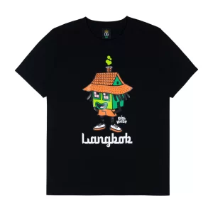 Thai House Kush House Black Graphic Tee