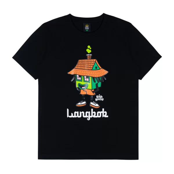 Thai House Kush House Black Graphic Tee